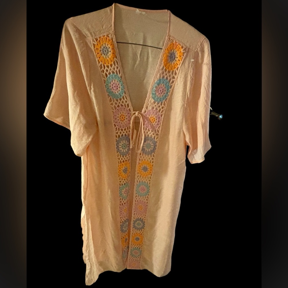 light pink cover up